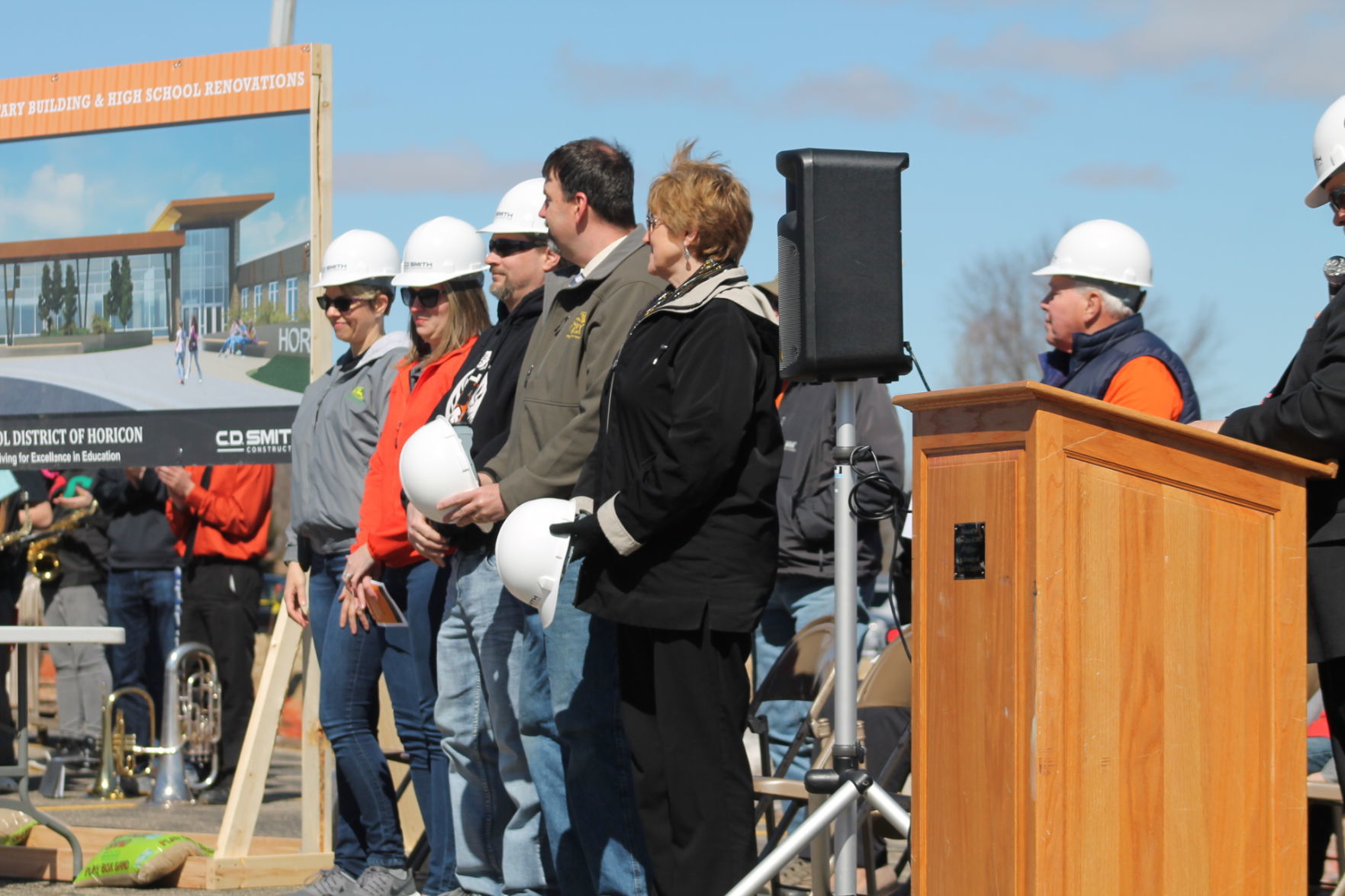 Horicon school's groundbreaking 11